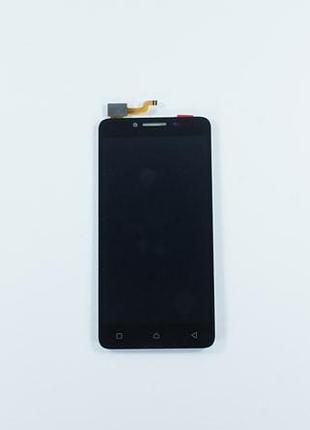 Дисплей для смартфона (телефона) lenovo a6600 (2016), black (в сборе с тачскрином)(без рамки)