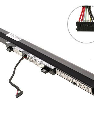 Оригинальная батарея для ноутбука lenovo l15c4a02 (ideapad v310-15isk, v310-15ikb) 14.4v 2200mah 32wh black