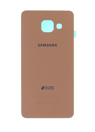 Задняя крышка для samsung a310f galaxy a3 (2016), pink gold