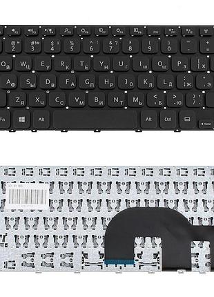 Клавиатура для ноутбука dell (inspiron: 3137), rus, black, без фрейма