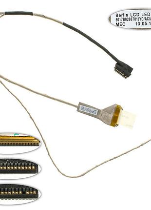 Шлейф матрицы для ноутбука toshiba (l630, l635), led, разъем под камеру (6017b0268701)