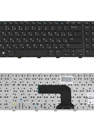 Клавіатура для ноутбука dell (inspiron: 3721, 5721) rus, black