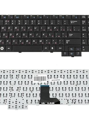 Клавіатура для ноутбука samsung (e352, e452, p580, r519, r523, r525, r528, r530, r538, r540, r620, rv508, rv510) rus, black