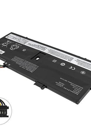 Батарея для ноутбука lenovo l18c4p71 (thinkpad x1 carbon 7th gen, x1 yoga 5th gen) 15.4v 3100mah black