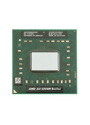 Процесор amd a4-3305m (liano, dual core, 1.9-2.5ghz, 1mb l2, tdp 35w, radeon hd6480g, socket fs1) для ноутбука (am3305ddx22gx)