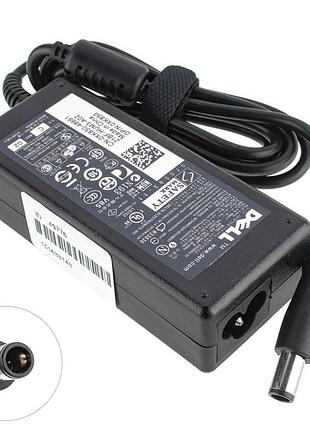 Блок питания для ноутбука dell 19.5v, 3.34a, 65w, 7.4*5.0-pin, 3 hole, black, rectangular