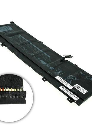Оригинальная батарея для ноутбука dell 8n0t7 (xps 15 9575, precision 5530 2-in-1) 11.4v 6254mah 75wh black