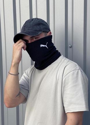 Баф флисовый синий puma 4