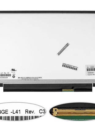 Уценка! матрица 13.3" n133bge-l41 rev. c3 (1366*768, 40pin, led, slim (без планок и ушек), глянец, разъем справа внизу) для