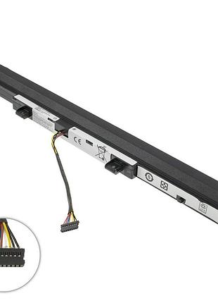 Батарея для ноутбука lenovo l15c4a02 (ideapad v310-15isk, v310-15ikb) 14.4v 2200mah 32wh black