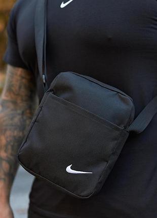 Барсетка чорна nike