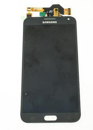 Дисплей для смартфона (телефона) samsung galaxy e7 3g, sm-e700h, black (в сборе с тачскрином)(без рамки)(oled)