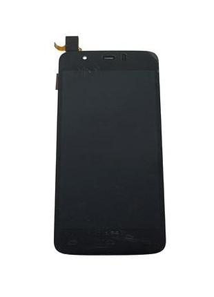 Дисплей для смартфона (телефона) fly iq4414, quad, black (в сборе с тачскрином)(без рамки)