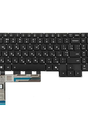 Клавиатура для ноутбука lenovo (legion pro: 5-16iah10 series), ukr, black, без фрейма, подсветка клавиш (rgb)