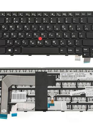 Клавиатура для ноутбука lenovo (thinkpad: t460s, t470s) rus, black (оригинал)