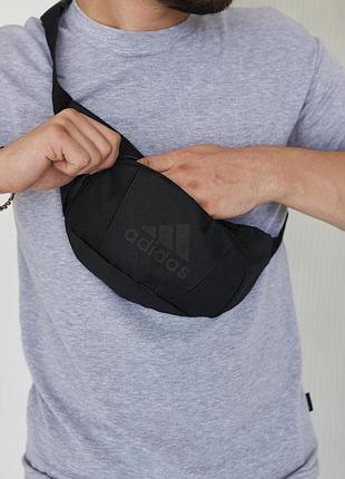 Бананка черная adidas 3