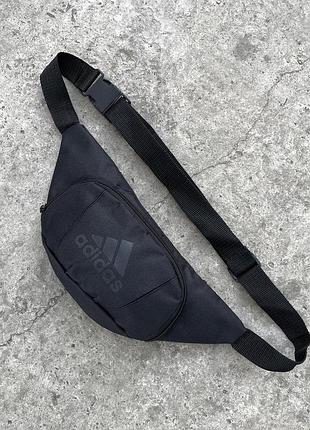 Бананка черная adidas 9