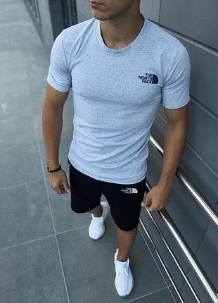 Футболка tnf сіра