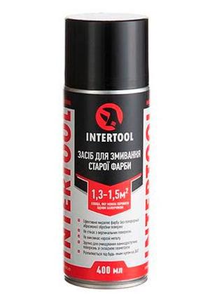 Змивач старої фарби intertool 400мл (fs-0090)