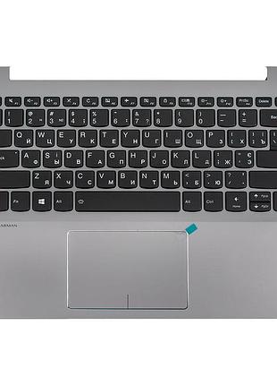 Клавиатура для ноутбука lenovo (yoga 520s-14ikb keyboard+touchpad+передняя панель) rus, silver