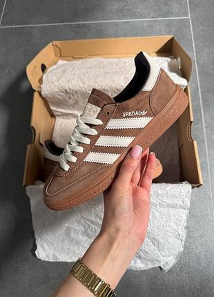 Adidas handball spezial cream brown 3