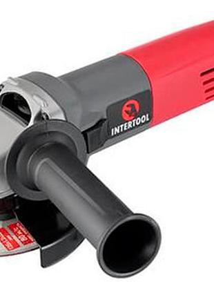 Кутова шліфувальна машина intertool 750 вт х 125 мм (dt-0263)
