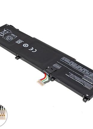 Батарея для ноутбука hp rh03xl (с выступом, ширина акб 255мм) (elitebook 630 g9, 640 g9, 645 g9, 640 g10, 645 g10) 11.4v 3947mah