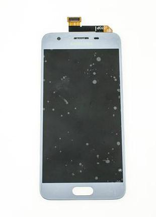 Дисплей для смартфона (телефону) samsung galaxy j3 (2018), sm-j337, silver (у зборі з тачскріном)(без рамки)(prc original)