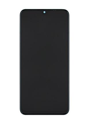 Дисплей для смартфона (телефону) xiaomi redmi 9 (2020), black, (у зборі з тачскріном)(з рамкою)(service original)