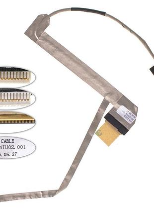 Шлейф матрицы для ноутбука dell (inspiron: n4050), led, разъем под камеру (50.4iu02.001)