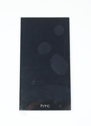 Дисплей для смартфона (телефона) htc one mini 601n, black (в сборе с тачскрином)(без рамки)