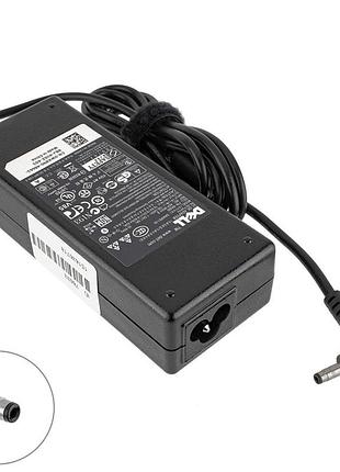 Блок питания для ноутбука dell 19.5v, 4.62a, 90w, 4.0*1.7, 3 hole, l-образный разъём, black (без кабеля !)