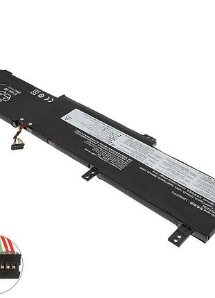 Батарея для ноутбуку lenovo l20m3pf0 (ideapad 3 14itl6, 3 15itl6, 3 17itl6) 11.1v 3900mah black