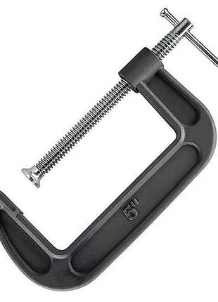 Струбцина g-тип intertool 5" 125 мм (ht-6017) 2