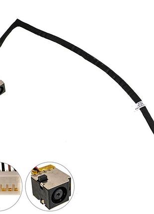 Разъем питания pj223 (hp) с кабелем (7 pin)