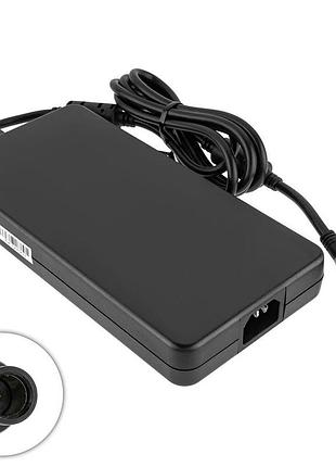 Блок питания для ноутбука dell 19.5v, 12.3a, 240w, 7.4*5.0-pin, black, slim
