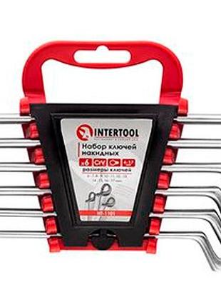 Набор накидных ключей intertool 6 шт. (6-17 мм) storm (ht-1101)