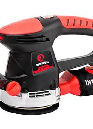 Эксцентриковая шлифмашина intertool 480 вт semipro (wt-0542) 7