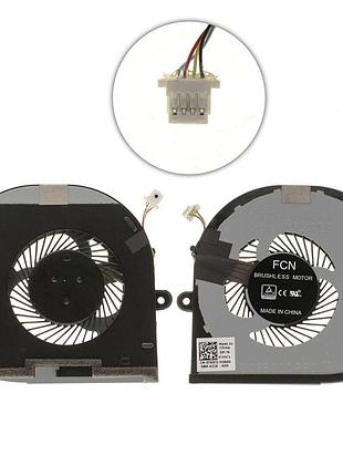 Оригинальный вентилятор для ноутбука dell xps 15 9570 (cpu+gpu fan) (08yy9+tk9j1) (кулер)