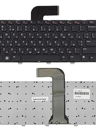 Клавиатура для ноутбука dell (inspiron: 5520, m4110, m5040, m5050, n4110, n5040, n5050, vostro: 1540, 3550, xps: l502) ukr, black