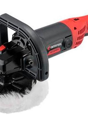 Полировальная шлифмашина intertool storm 1400 вт x 180 мм (wt-1800)