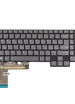 Клавиатура для ноутбука lenovo (legion 7-16achg6), rus, black, без фрейма, подсветка клавиш (rgb perkey) (оригинал)