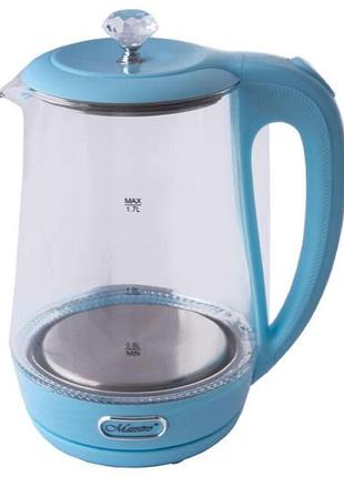 Електрочайник maestro mr-052-blue (mr-052-blue)