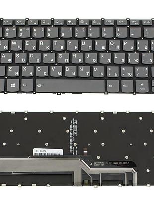 Клавиатура для ноутбука lenovo (ideapad: s540-14 series) rus, onyx black, без фрейма, подсветка клавиш (оригинал)