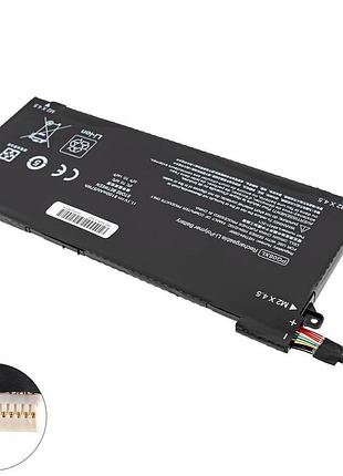 Батарея для ноутбука hp pg06xl (omen 15-dh) 11.55v 5100mah black