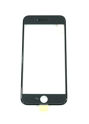 Стекло корпуса + oca пленка для apple iphone 7, black