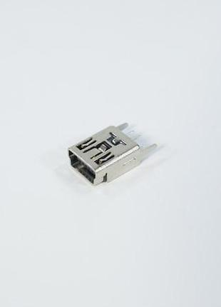 Разъем miniusb mij001 для планшета, телефона (5 pin, 2 fixed foot)