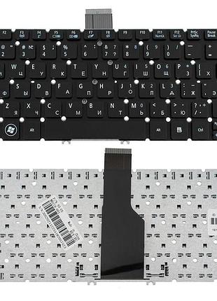Клавіатура для ноутбука acer (as: s3, s5, v5, one: 756, tm: b1) rus, black, без фрейма