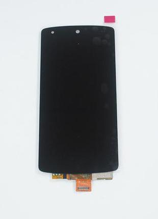 Дисплей для смартфона (телефона) lg d820, d821, black (в сборе с тачскрином)(без рамки)