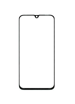 Скло корпусу з рамкою для samsung galaxy a40 (2019), sm-a405f, black, (оригінал)
